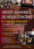 Groot Nederlands Johannes de Heer koor zingt in Rotterdam